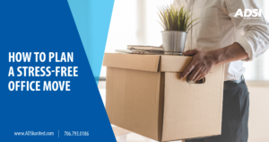 how to plan a stress free office move