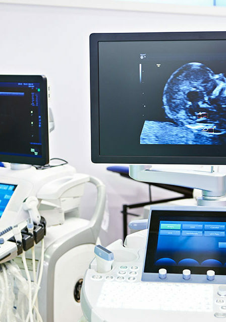 An image of sensitive medical equipment set up after relocation by ADSI Moving Systems.